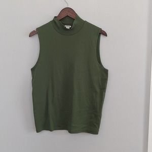 NEW J.Crew Sage Green Tank XL